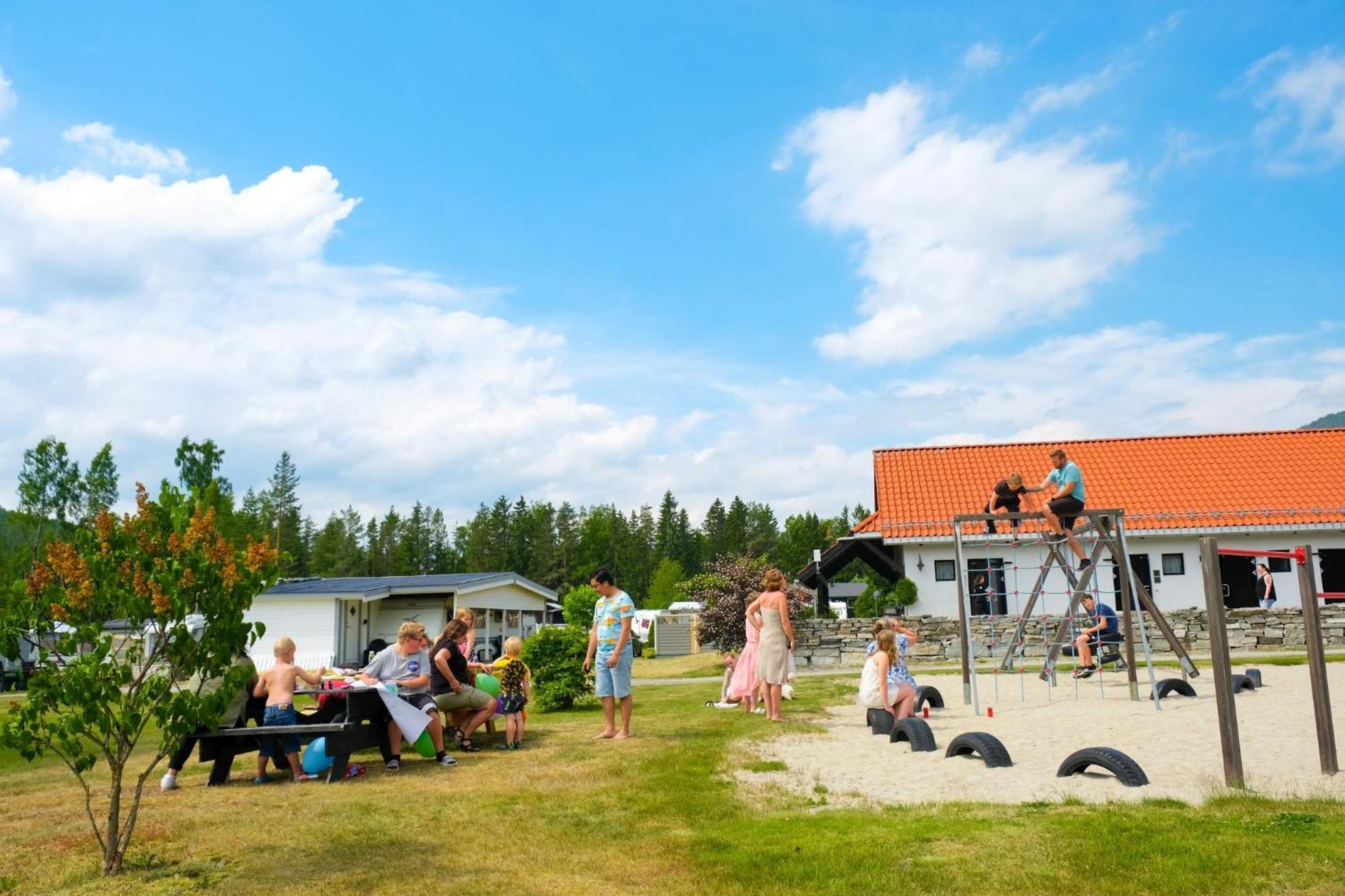 Hegna Camping Seljord Exterior foto